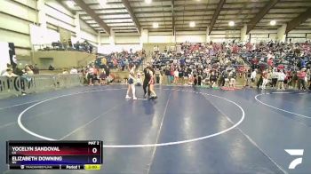 106 lbs Quarterfinal - Yocelyn Sandoval, CA vs Elizabeth Downing, NV