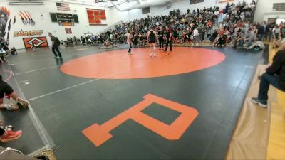 126 lbs Quarterfinal - Quaide Houchin, Greybull MS vs Ryder DeBoer, Powell Middle School