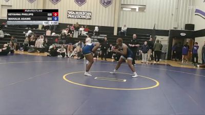 180 Open 3rd Place Match - Mahalia Adams, Iowa Central Community College vs Keyahna Phillips, Iowa Lakes CC