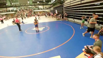 80-87 lbs Cons. Semi - Maya Owens, Quantum Flow Wrestling Club vs Alivia Deterding, Sparta Junior Bulldogs