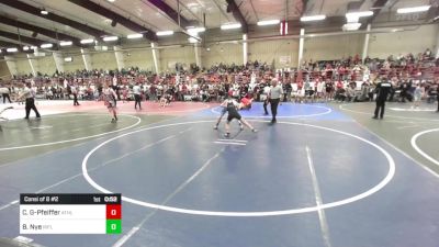 102 lbs Consi Of 8 #2 - Corbin Grant-Pfeiffer, Athlos vs Beau Nye, RIfle