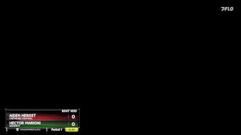 150 lbs Cons. Round 3 - Hector Marioni, Doherty vs Aiden Herget, Cheyenne Central