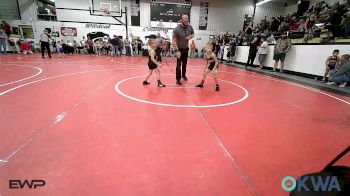 49 lbs Round Of 16 - Canton Davenport, Jay Wrestling Club vs Hudson Tyler, Hulbert