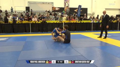 Jonathan Quero-Ruiz vs Noah Paul Andersen 2024 World IBJJF Jiu-Jitsu No-Gi Championship