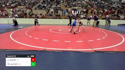 91 lbs Round Of 16 - Jackson Howell, The Storm Wrestling Center vs Waylon Jarrard, Georgia