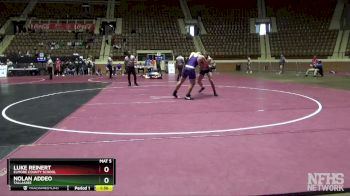 5A 190 lbs Semifinal - Luke Reinert, Elmore County School vs Nolan Addeo, Tallassee