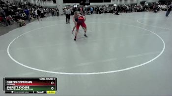 150 lbs Cons. Round 3 - Griffin Opperman, Michigan vs Everett Knospe, Victory School Of Wrestling