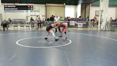 95 lbs Consolation - Eli Oberheim, PA vs Reese Babcock, IL