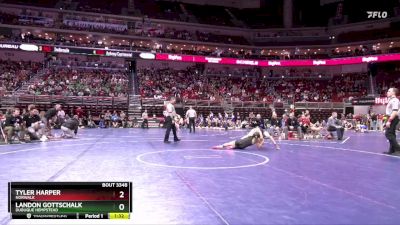 3A-113 lbs Quarterfinal - Landon Gottschalk, Dubuque Hempstead vs Tyler Harper, Norwalk