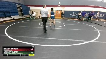 113 lbs Round 1 - Andrew Huerta, Conroe Woodlands College Park vs Huxley Johnson, Kinkaid School