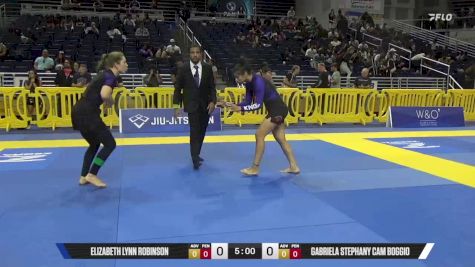 Gabriela Stephany Cam Boggio vs Elizabeth Lynn Robinson 2025 Pan IBJJF Jiu-Jitsu No-Gi Championship