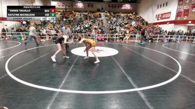 115 lbs Champ. Round 1 - Kaylynn Mickelson, Lovell vs Emmie Trujillo, Natrona County