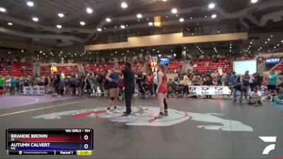 164 lbs Quarterfinal - Brandie Brown, KS vs Autumn Calvert, MO