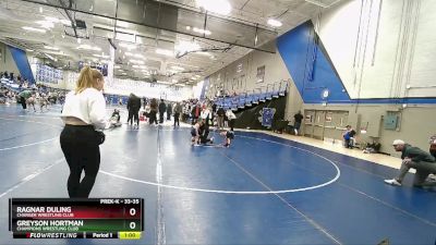 33-35 lbs Round 3 - Ragnar Duling, Charger Wrestling Club vs Greyson Hortman, Champions Wrestling Club