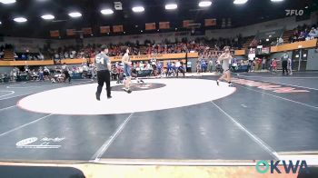 130 lbs Quarterfinal - Manny Botone, ANADARKO vs Mason Jones, Newcastle Youth Wrestling