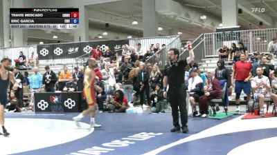 Masters B FS - 62 lbs Cons. Semis - Travis Mercado, Colorado Mesa Wrestling Club vs Eric Garcia, Coolidge Wrestling Club