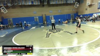 145lbs Champ. Round 1 - Jeovanna Ochoa Salazar, Prairie (Girls) vs Ava Risner, Kelso (Girls)