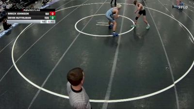 132 lbs Finals (8 Team) - Brayden Nuttelman, Aquinas Catholic vs Gavin Patterson, Wilcox-Hildreth