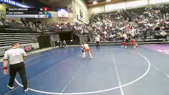 6A 135 lbs Quarterfinal - Evalyn Lenahan, Mountain Ridge vs Lily Kahman, Syracuse