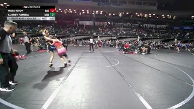 138 lbs Semifinal - Maya Kitov, Ridgewood vs Aubrey Familia, Cordoba Trained