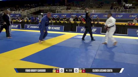 Cleber Luciano Costa vs Fábio Kroeff Cardoso 2026 Pan Jiu Jitsu IBJJF Championship
