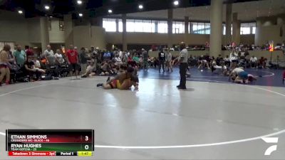 285 lbs Round 2 (6 Team) - RYAN HUGHES, Team Gotcha vs Ethan Simmons, Crusaders WC- Black