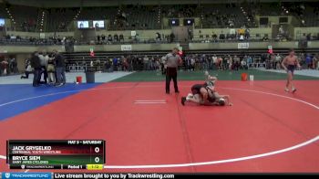 102 lbs 3rd Place Match - Jack Grygelko, Centennial Youth Wrestling vs Bryce Siem, Saint James Cyclones