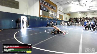 138 lbs Cons. Round 5 - Ivan Jackson, San Gorgonio vs Kamrin Daugherty, Yucaipa