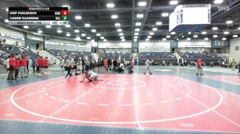 149 lbs Champ. Round 2 - Chip Fahlbusch, Mount Vernon vs Caiden Saavedra, Williams Baptist