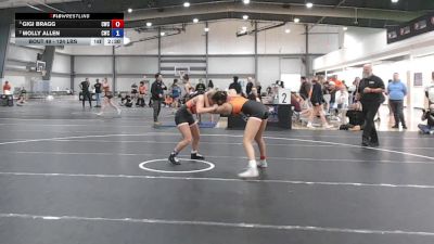 124 lbs Semis - Gigi Bragg, Cowgirls Wrestling Club vs Molly Allen, Cowgirls Wrestling Club