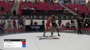 82 kg Semis - Arian Khosravy, California vs Brent Slade, Jr., Moen Wrestling Academy