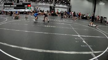 96 lbs Placement (4 Team) - Michael Wilbur, U2 Upstate Uprising vs Javier Barry, New England Gold