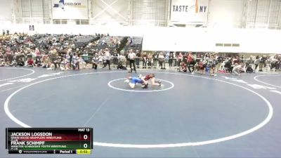 83 lbs Cons. Round 4 - Jackson Logsdon, Grain House Grapplers Wrestling Club vs Frank Schimpf, Webster Schroeder Youth Wrestling Club