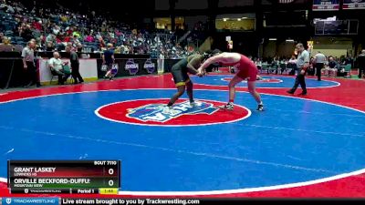 7A-285 lbs Quarterfinal - Grant Laskey, Lowndes HS vs Orville Beckford-Duffus, Mountain View