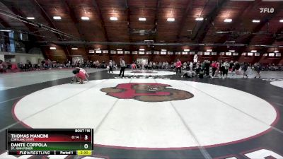 165 lbs Cons. Round 2 - Dante Coppola, St. John Fisher vs Thomas Mancini, Cortland State