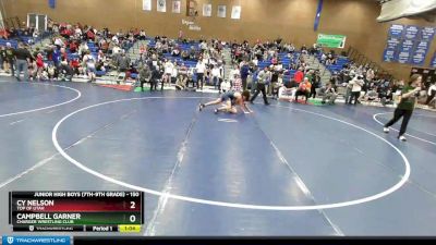 150 lbs Cons. Round 3 - Cy Nelson, Top Of Utah vs Campbell Garner, Charger Wrestling Club