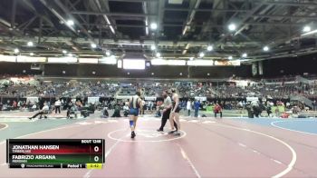 170 lbs Cons. Round 3 - Jonathan Hansen, Timberlake vs Fabrizio Argana, Meridian