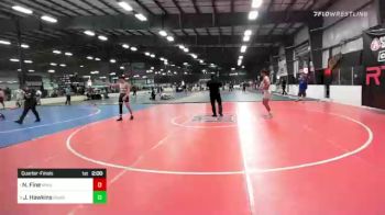 170 lbs Quarterfinal - Nicholas Fine, MetroWest United vs Jaylen Hawkins, Danbury WC