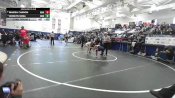 125 lbs Cons. Round 5 - Marisa Cannon, Redondo Union vs Jocelyn Sosa, Schurr