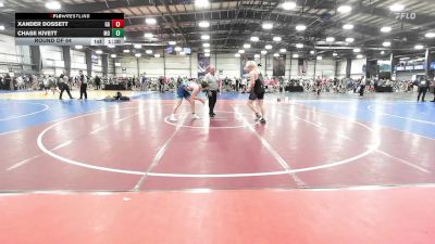 195 lbs Round Of 64 - Xander Dossett, GA vs Chase Kivett, MO