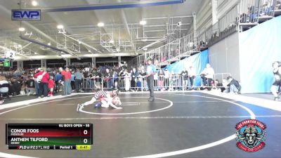 55 lbs Cons. Semi - Anthem Tilford, Derby vs Conor Foos, Missouri