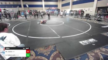 69 lbs Consi Of 4 - Matthew Zubia, Gwc vs Aaron Valenzuela, Rough House WC