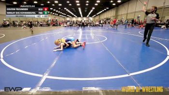 64 lbs Rr Rnd 3 - Colton Tecumseh, Mojo 12U vs Kinsley (KK) Kothenbeutel, POWA 12U
