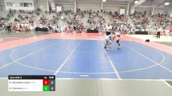 106 lbs Rr Rnd 3 - Rocco Monteferrante, Funk University vs Greyson Clemens, Ohio Lightning