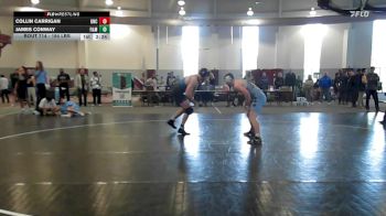 184 lbs Quarterfinal - Collin Carrigan, North Carolina vs James Conway, Franklin & Marshall