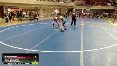 135 lbs Semis & 1st Wrestleback (8 Team) - Nolan Seman, STMA (St. Michael/Albertville) vs Evan Scharpen, Z-M (Zumbrota/Mazeppa)