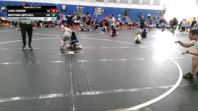 95/HWT Round 3 - Matthias Mitchell, Chapin Youth Wrestling vs Luke Craker, Triumph Fight Academy
