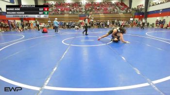 190 lbs Consi Of 8 #1 - Muniz Jude, Cleveland vs Holden Hodge, Bartlesville High School
