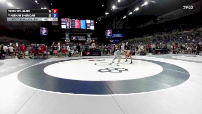 175 lbs Cons. Sub-rd Of 16 - Taven Williams, VA vs Keenan Sheridan, SD