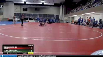 75 lbs Semis & 1st Wrestleback (8 Team) - Odin Duncombe, Becker vs Luke Sweetman, Fulda/Murray County Central